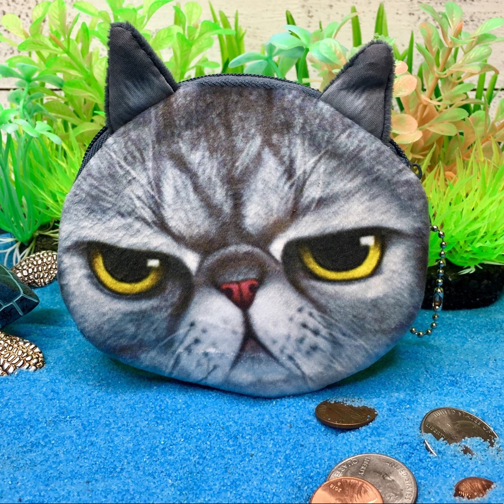 Grumpy Cat Coin Purse - Picture 1 of 8